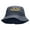 Navy, variant on Iraq Veteran Embroidered Bucket Hat - Natural OSFM