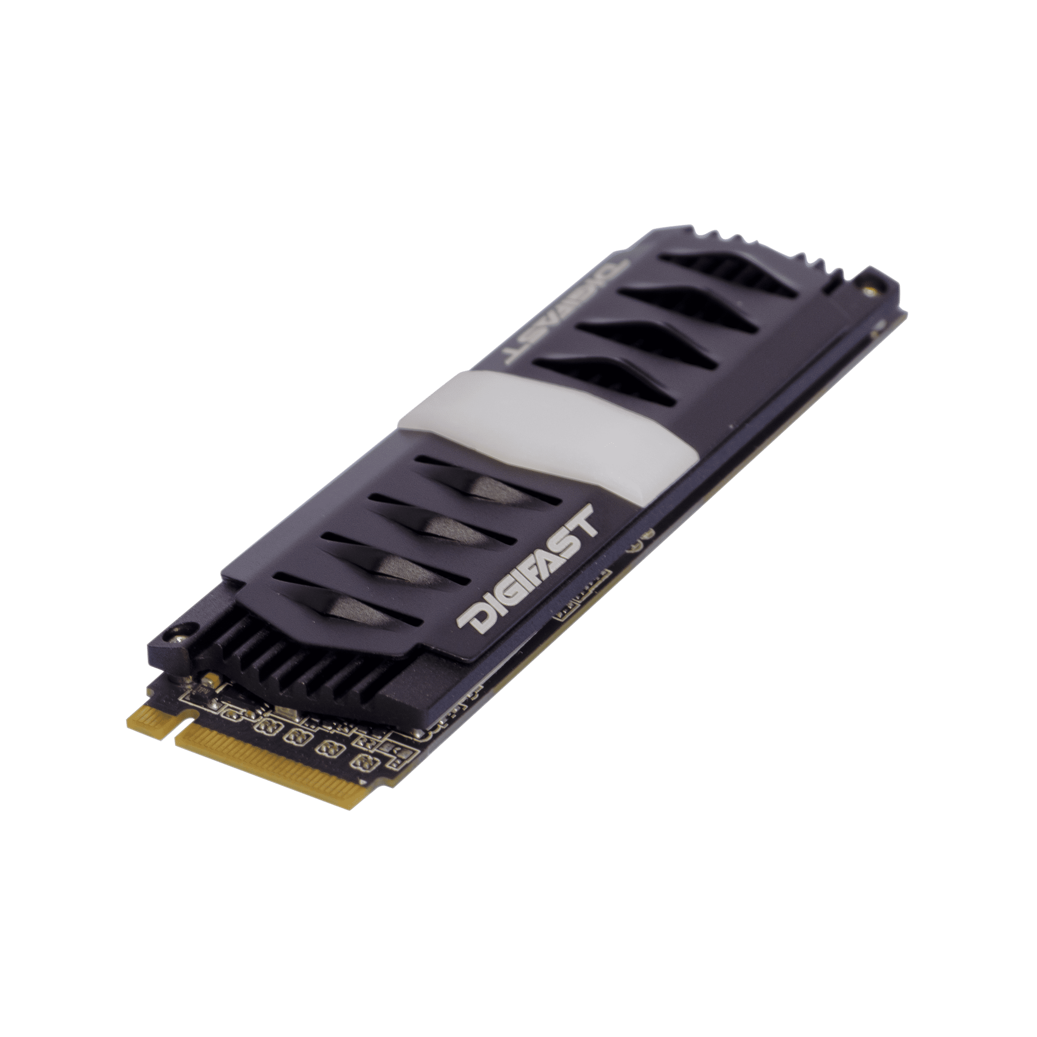 Digifast DGRGB1TM2CNB3 1TB M.2 NVMe RGB SSD - Gen3x4 PCIe, Toshiba BiCS3 Nand Storage Device, Black