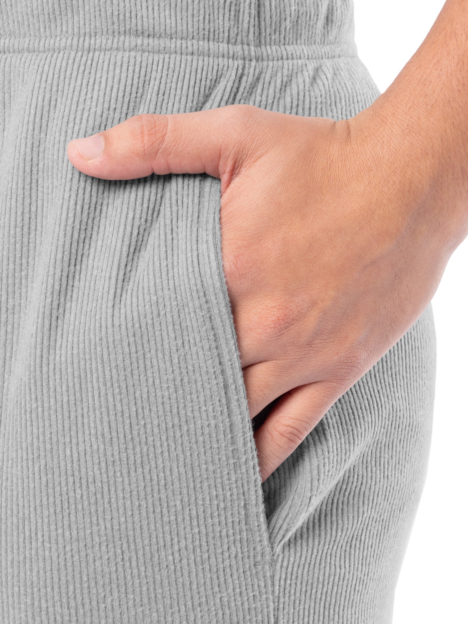 Fruit of the Loom Men's Rib Knit Sleep Pant, Sizes S-5XL
