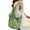 Green, variant on MDUKONU Boho Crochet Beach Tote Shoulder Bag with Colored Beads | Colorful Hippie Knit Bag for Women Green