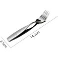 thumbnail image 4 of Yazoeia Kids Cutlery 9 Pieces Stainless Steel Kids Forks, Kids Cutlery, Kids Silverware, Kids Utensil Set, Includes A Total of 9 Forks for Great Convenience, Ideal for Home and Preschools, 4 of 5
