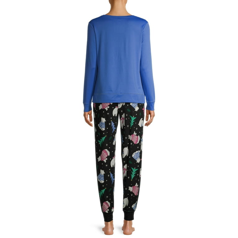 Secret Treasures Women's Long Sleeve Top and Ankle Pants Pajama