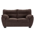 thumbnail image 1 of Sofá Love Seat Dicasa Monza 2 Plazas Café para Sala, 1 of 10