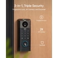 thumbnail image 2 of Smart Lock eufy Security S330 con cámara+timbre y huella digital, 2 of 7