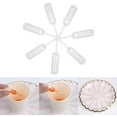 thumbnail image 4 of CPDD 200pcs 4ml Plastic Pipettes Translucent Liquor Transfer Injectors Disposable Cupcake Droppers for Dessert,Strawberries and Chocolate Single shape -, 4 of 6