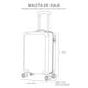 thumbnail image 5 of Maleta de Mano Rígida Expandible 10Kg Con Ruedas 360° y Forro Impermeable Ideal para Viaje y Cabina Negro, 5 of 9