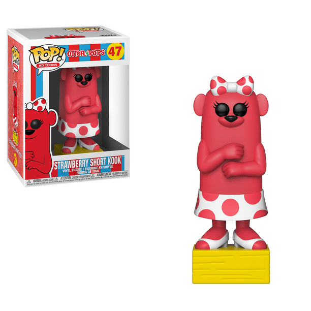Funko POP! Ad Icons: Otter Pops - Strawberry Short Kook - Walmart.com