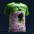 thumbnail image 4 of Tops para hombre, blusas y camisas de manga corta con cuello redondo para hombre, moda para hombre, casual, cuello redondo, estampado, jersey deportivo, mangas cortas, camiseta, blusa navideña, blusa, 4 of 7
