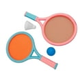 thumbnail image 3 of Juego De Raquetas De Bádminton Infantiles, 35 Cm De Shuttlecocks Livianos Raíces Para Niños Bádminton Con 2 Raquetas Y 2 Bolas Para El Juego De Niños Y EJercio Físico Físico, 3 of 8