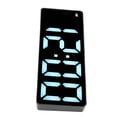thumbnail image 4 of Reloj despertador digital multifunción con pantalla grande, estilo moderno, pantalla de temperatura, reloj con espejo LED para el hogar y el dormitorio., 4 of 14