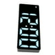 thumbnail image 4 of Reloj despertador digital multifunción con pantalla grande, estilo moderno, pantalla de temperatura, reloj con espejo LED para el hogar y el dormitorio., 4 of 14