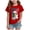 Red, variant on mgoYE Girls Boy's 4th of July Independence Day T-Shirt Summer 1776 USA America Memorial Day Graphic Tees Tops 250th American Anniversary Gifts(White,9-10 Years)