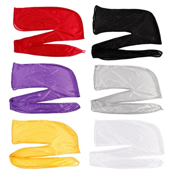 Milisten 6Ud Turbante De Multicolor Con Antideslizante Para Uso Diario