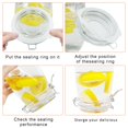 thumbnail image 4 of 12 Pieces Rubber Seals Rings for Glass Jars, Airtight Silicone Replacement Gasket, Leakproof Silicone Gasket Sealing Rings for Mason Jars, Elastic and Fits Most Sizes (White), 4 of 7