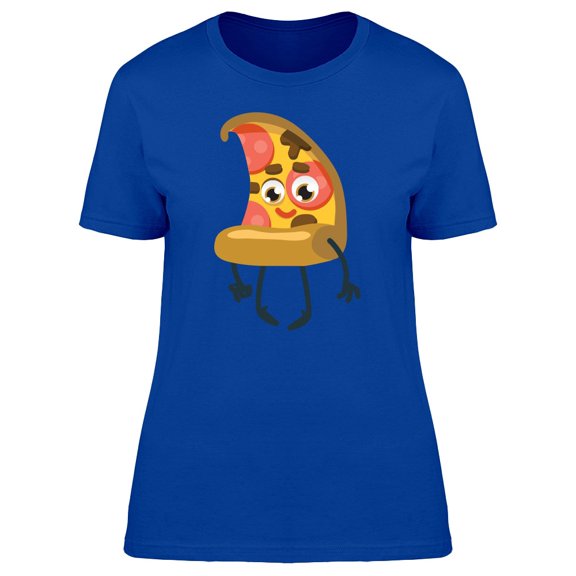 Funny Slice Of Pizza Tee Women's -Image by Shutterstock