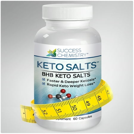 BHB Keto Salts by Success Chemistry®. Keto Core with Minerals. Supplement Increases Energy for Low Carb. Paleo, Ketogenic, Fights Hunger, Fat Burner. Keto