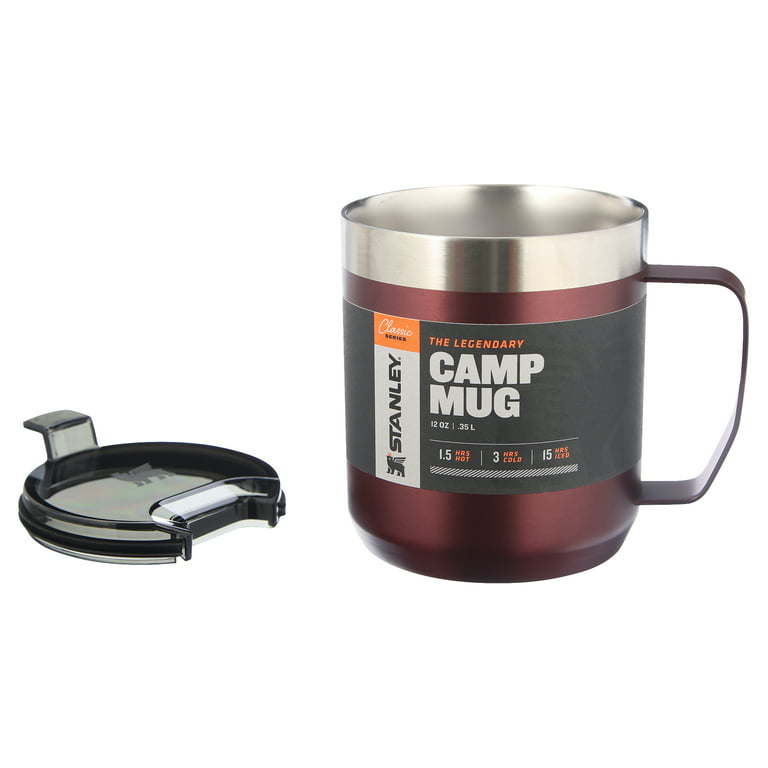 Stanley Stay Hot Camp Mug - Hammertone Green, Camping Gear