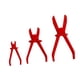 thumbnail image 2 of Alicates de corte de tubos genéricos de 3 piezas, juego de abrazaderas de sellado, abrazadera de alicates de línea de manguera de combustible de agua Rojo, 2 of 9