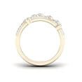 thumbnail image 4 of 1/4Ct TDW Diamond 10K Yellow Gold 5 Row Diamond Ring (I-J, I2), 4 of 5