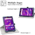 thumbnail image 7 of Labanema For Moxee Tablet 2 Rotating Case 2022,360 Degree Rotary Stand Cover for Moxee Tablet 2 8" Tablet (Not fit Moxee Tablet MT-T800),Blue, 7 of 7