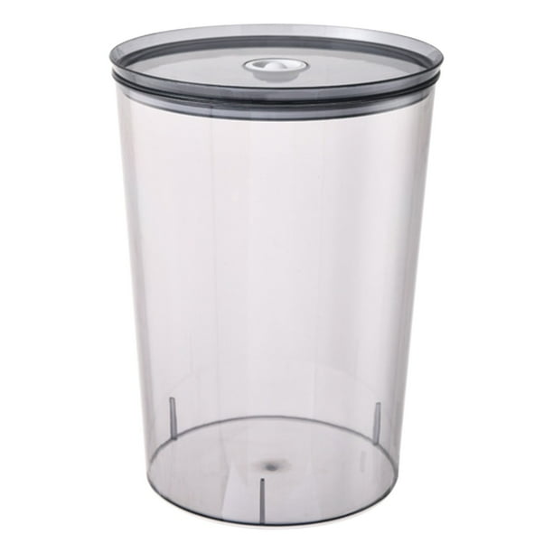 Baúles de almacenamiento, cubo sellado para comestibles, refrigerios, cubo transparente para exhibición de alimentos, cubo a prueba de humedad para el hogar, cubo para harina de espagueti, cubo de alm