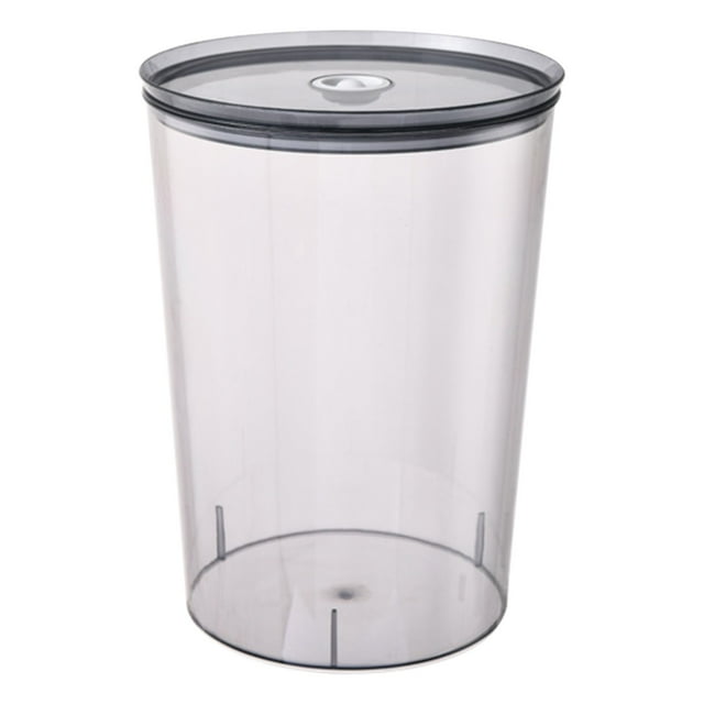 Neoyler Récipient de Stockage Alimentaire Scellé avec Couvercle pour Pâtes Riz Farine Collations Hermétique et Anti-Humidité Plusieurs Tailles pour Organisation de Cuisine Matériau pour Animaux Durable Ouverture Ronde Pratique