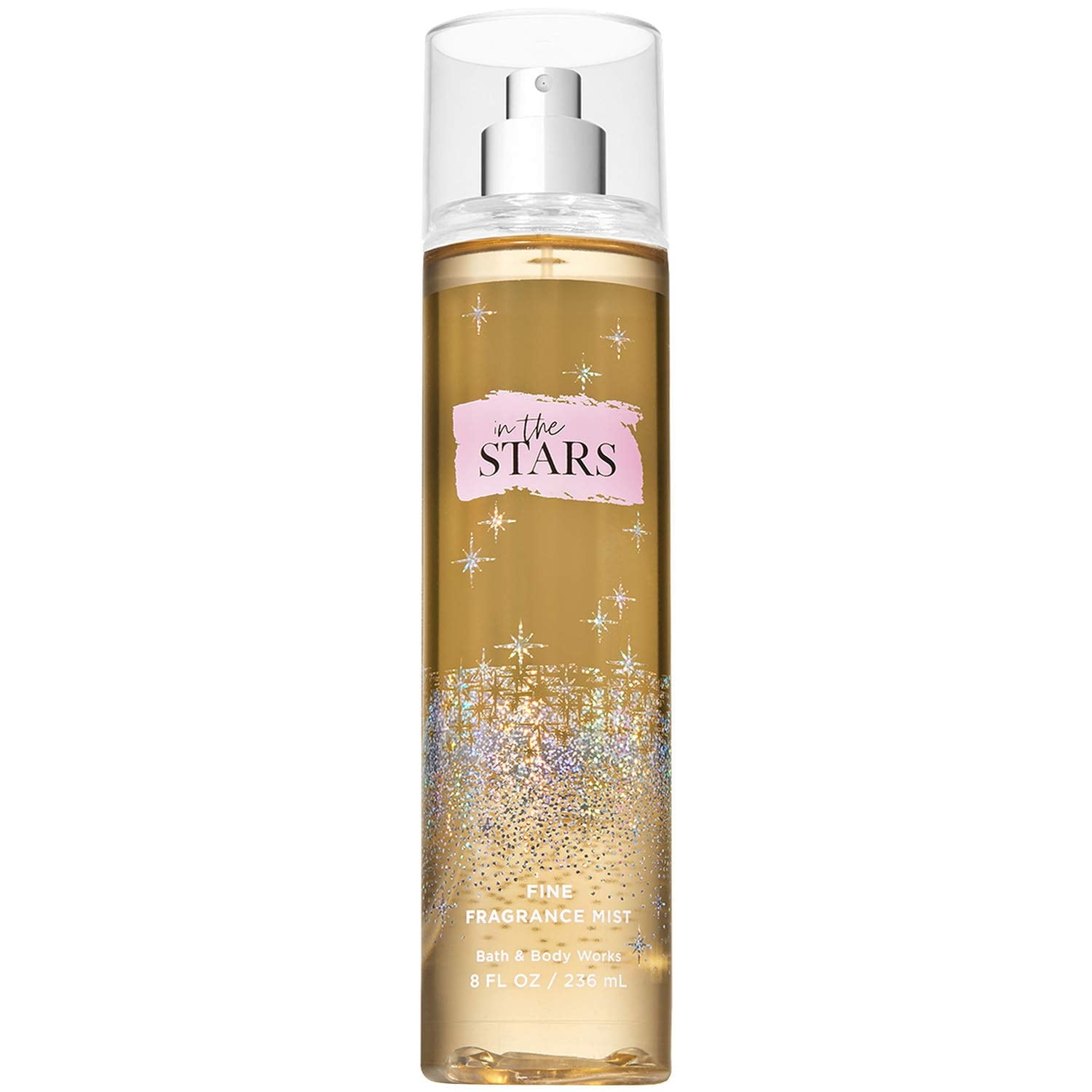 Bath and Body Works in The Stars Fine Fragrance Mist Limited Edition 8 Fluid Ounce, clear