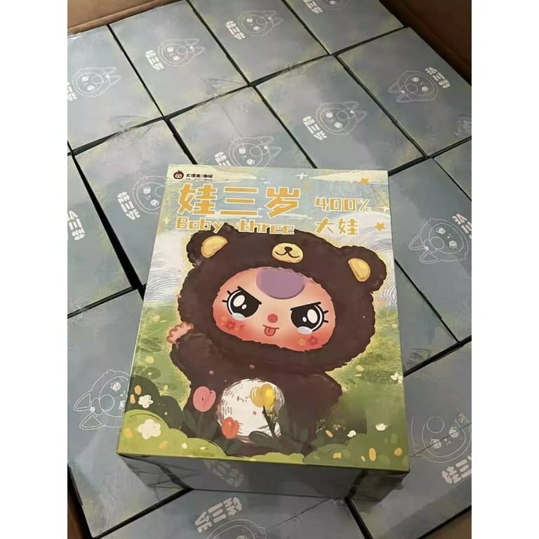 Baby Three Plush Doll Blind Box Action Figures 400% Gift