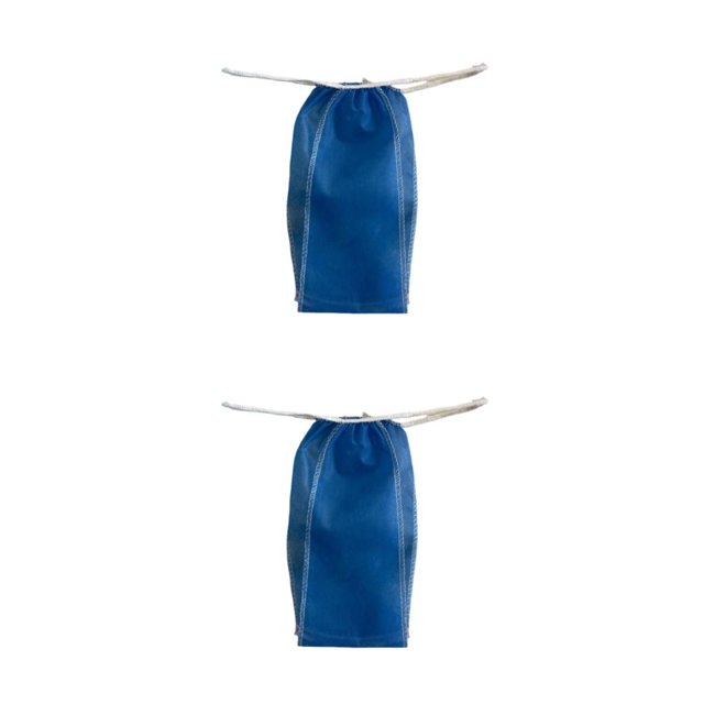 Qarigey 100 piezas de viaje desechables tanga bragas t-back Spa sexy calzoncillos sin lavar Sauna masaje calzoncillos salón azul Azul 2Conjunto