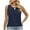Navy, variant on Uaswgudfs Women's Casual Eyelet Tank Top - Breathable Summer Sleeveless Shirt with Flowy Fit for Beach Vacation 2025