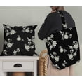 thumbnail image 4 of Soimoi Black Fabric - By the Yard - 54 Inch Wide - Florals Print Fabric - Elegant and Timeless Patterns for Fashion and Home Decor Printed Fabric, 4 of 6