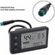 thumbnail image 3 of S866 Electric Bicycle LCD Display Meter, 24V 36V 48V E-Bike Display Meter Control Panel with Waterproof Plug, 3 of 5