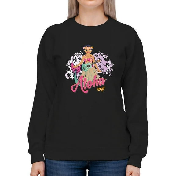 Aloha Mermaid - Tropical Island Vibes Graphic Women's Sweatshirt