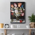 thumbnail image 4 of Flowers in a Glass Premium Gallery Wrapped Canvas - Ready to Hang - 32 x 48, 4 of 9