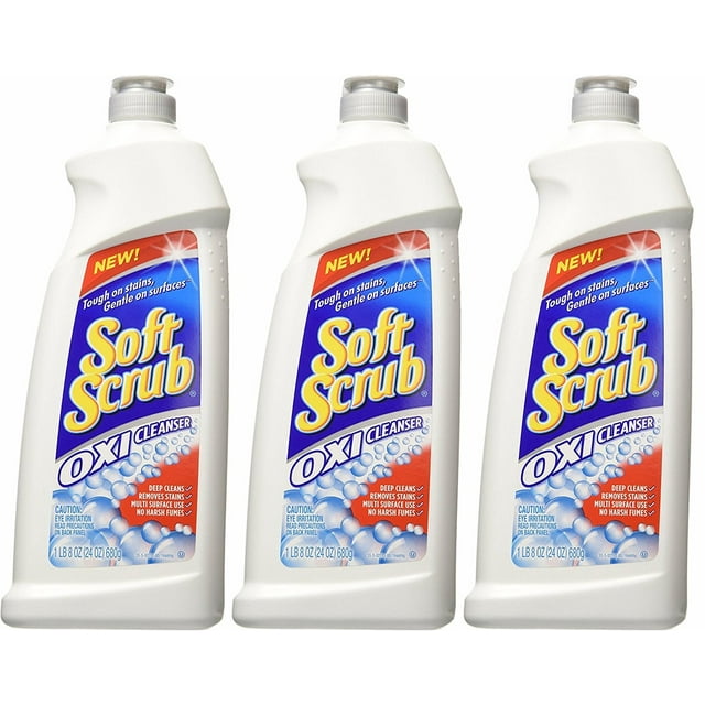 Limpiador y exfoliante suave Oxi 710 ml (paquete de 3)
