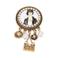 thumbnail image 3 of Broche De Ropa, Broche Exquisito Buen Regalo Para Fiesta Para Uso Diario Cergrey Vintage Brooch, 3 of 8