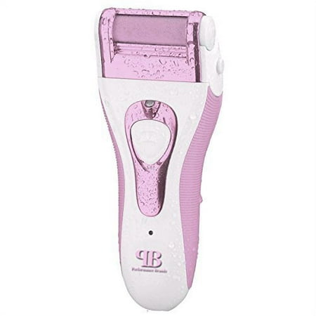 Electric Pedicure Callus Remover (Pink) - Professional Home Pedicure with This Electric Callus Remover - High Quality Foot Exfoliating Tool - Performance Brands