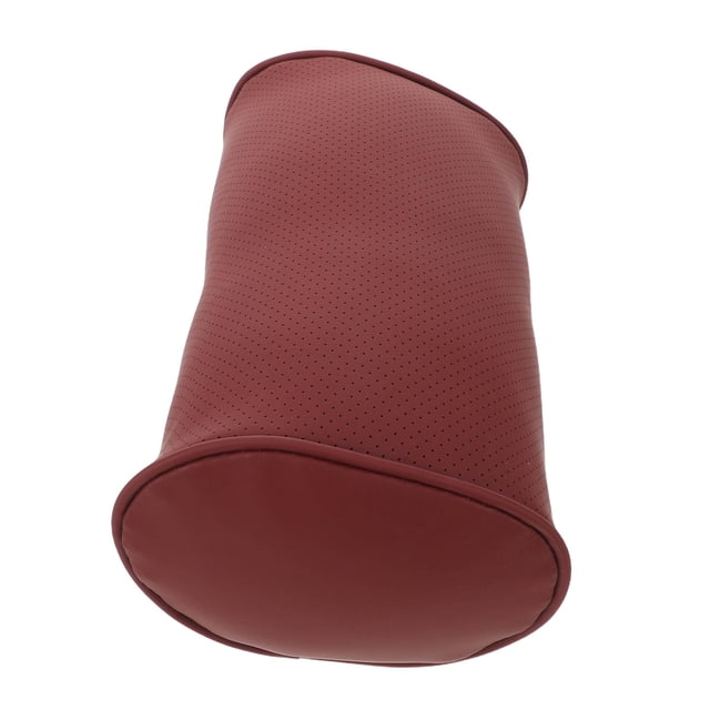 unbranded Cojín De Reposacabezas Para Auto Color Rojo Con Absorción De Humedad Y Soporte Cervical