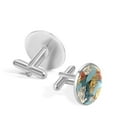 thumbnail image 3 of Praying Hands Stylish Mens Cufflink Set and Shirt Clip Made of Stainless Steel for Formal Attire and Business Meetings, 3 of 6