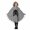 Grey, variant on Zylarhe Girls Halloween Jumpsuits Dance Stage Performance Party Outfit Playful Home Wear for Toddlers White 4-5 Years