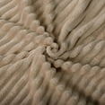 thumbnail image 4 of PiccoCasa Polar Fleece Blankets for Bed, Taupe Full (70"*78"), 4 of 6