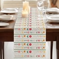 thumbnail image 3 of Table Runners 70 Inches Long Dress Scarves, Spring Floral Farmhouse Coffee/Dining/Kitchen Table Decor, Holiday Table Runner, Colorful Summer Flowers Vintage Botanical 13x70 Inch, 3 of 9