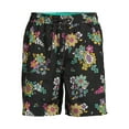 thumbnail image 7 of No Boundaries Men's & Big Men's Elastic Waist Swim Trunks, 7" Inseam, Sizes S-5XL, 7 of 7