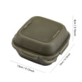 thumbnail image 2 of TIELUTT Outdoor Multifunctional Egg Storage Items Portable Design Drop and Durable for Prep Bowls Clear Organizers and Storage Containers for Storage Spaghetti Container Storage Plates for Adults, 2 of 7