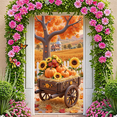 thumbnail image 2 of Pumpkin Decor Fall Scene Harvest Theme Banner for Thanksgiving Outdoor Decoration Autumn Display, 2 of 9