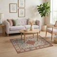 thumbnail image 3 of ODIKA Beige Dining Vintage Boho Lattice Neutral Cream Textured Colored Non-Slip Chair-Friendly for Home Office, Gaming Room, Under Desk, 3 of 7
