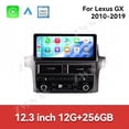 thumbnail image 2 of ZWNAV Android 15 Car Radio Carplay 12.3 inch Touch Screen For Lexus GX 2010-2019 GPS Navigation Multimedia Player Head Unit, 2 of 14