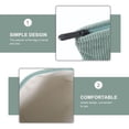 thumbnail image 3 of IBASETOY Fabric Cosmetic Bag Green Travel Makeup Case with Vintage Look for Organized Beauty Storage, 3 of 8