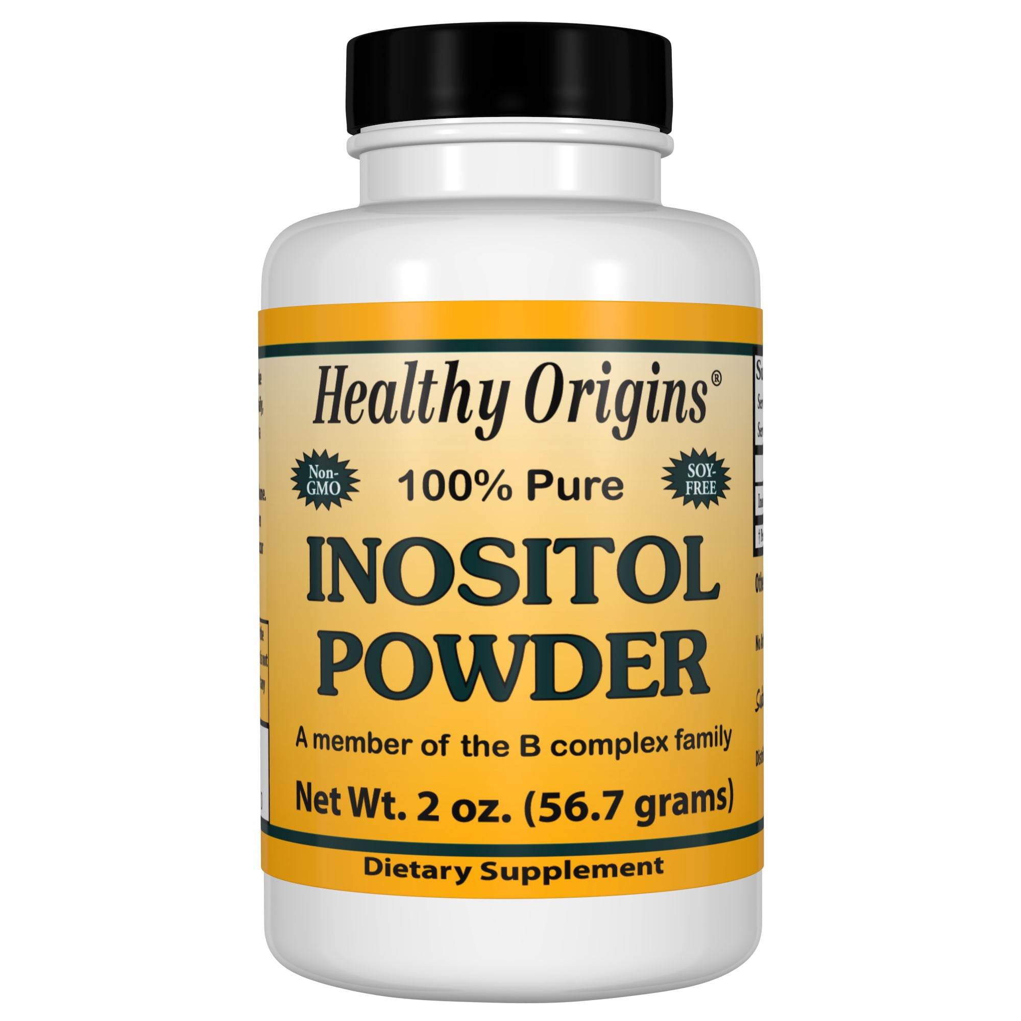 Healthy Origins Inositol Powder, 2 Oz
