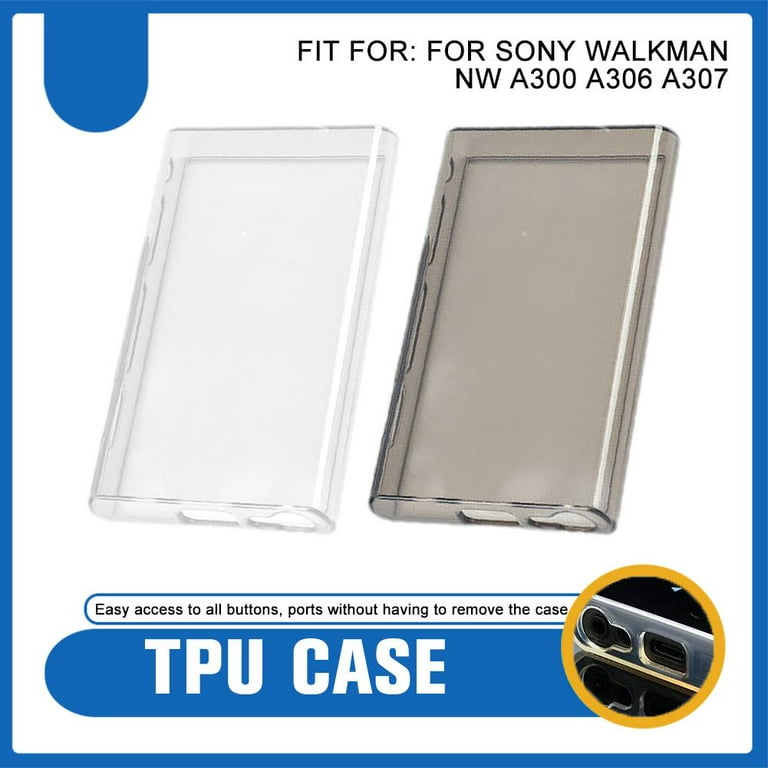 Soft Tpu Case for SONY Walkman NW-A300 NW-A306 NW-A307 Clear Cover